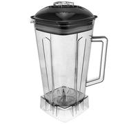 FONDOTIN Bol Mélangeur de Rechange 2 L pour Mixeur Commercial, Compatible Machine à Lait de Soja et Smoothies, 8 Lames Inox pour Préparation Glace Pilée et Jus Frais, Usage Professionnel