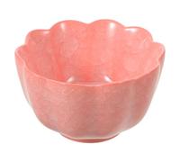 FONDOTIN Bol Mélangeur en Céramique Émaillée 60 Ml pour Huiles Essentielles et Masques Faciaux Faits Maison Petit Bol de Beauté Rose Glacé Outil Spa pour Soins du Visage et Préparation