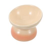 FONDOTIN Bol pour Céramique Surélevé et Incliné Élegante et Fonctionnelle pour Nourriture et Eau Conçue pour et Chiens de Petite Favorise Une Meilleure Digestion
