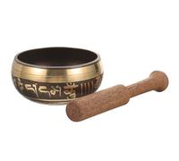 FONDOTIN Bols Chantants Pour Méditation Bols Musicaux Artisanaux Avec Baguette En Bois Style Aléatoire