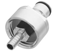 FONDOTIN Bouchon de Carbonatation en Acier Inoxydable Adaptateur de Soupape de Sécurité Connecteur de Distribution Compatible Usage Industriel Chimie et Agroalimentaire Noyau de Tige de