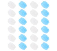 FONDOTIN Bouchons D’oreilles En Silicone Souple 24 Pièces De Bruit Réutilisables Sommeil Travail Et Études Isolation Sonore Confortable