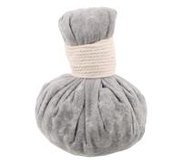 FONDOTIN Boule de Massage aux Herbes Thaïlandaises avec Sel Marin, Compresse Chauffante Portable pour Soulagement Musculaire, Thérapie Spa pour Dos, Abdomen et Taille, Pochettes