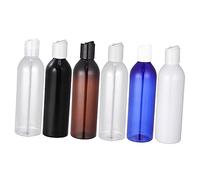 FONDOTIN Bouteilles De Voyage Portables 6 Pcs 250 Ml Distributeur De Shampoing Rechargeable Sans Odeur Pour Cosmétiques Voyage