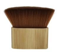 FONDOTIN Brosse à Cheveux Nylon Brosse de Salon Manche Bois Nettoyage Cheveux Cassés Professionnels Usage Coiffure Contour Oreilles Cou