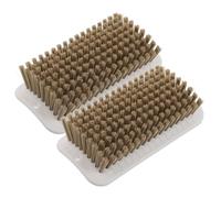 FONDOTIN Brosse à Gratter Murale pour Mini Cochon Lot de 2 Brosses Autonettoyantes Suspendues en Plastique Robuste avec 10 Vis pour Toilettage et Nettoyage des Petits Animaux de