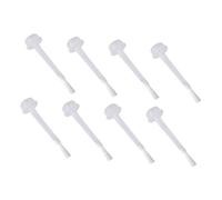 FONDOTIN Brosse de Remplacement pour Vernis à Ongles Lot de Pinceaux Liquide pour Poudre Trempée Accessoire Nail Art et Portable Compatible Kit de Préparation et Gel