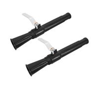 FONDOTIN Buse pour Extincteur 2 Pièces, Lance à Incendie Portative Robuste, Accessoire de Pulvérisation pour Tuyau D’arrosage, Remplacement Buse D’équipement de Sécurité Incendie