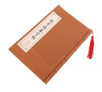 FONDOTIN Cahier d'écriture chinoise portable pour débutants, papier calligraphie anti-bavure, carnet d'exercices pour adultes et enfants, pratique de l'écriture manuscrite