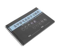 FONDOTIN Cahier D'exercices de Dessin D'ongles Portable en Papier pour Débutants, Outil Pratique pour Entraînement à L'art des Ongles et Apprentissage du Dessin D'ongles