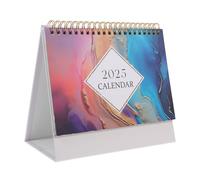 FONDOTIN Calendrier de Bureau Compact et Esthétique avec Pages à Retourner Calendrier Chinois pour Enseignants et Usage de Bureau Design et Pratique