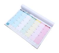 FONDOTIN Calendrier Mural Mensuel Mois pour Bureau et Maison Calendrier Anglais Quotidien Planificateur Pratique pour Organisation Familiale et Planification des Vacances