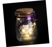 FONDOTIN Capsule Message LED DIY Amour Pilules avec Bouteille Cadeau Original pour Copine Message Personnalisé Romantique pour Fête et Déclaration Amour Couleur Aléatoire Couleur Aléatoire