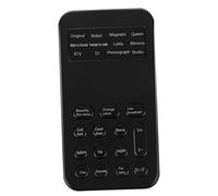 FONDOTIN Carte Son Mini Portable pour Ordinateur 8 Effets Sonores, Changeur de Voix Abs Noir, pour Karaoké Extérieur