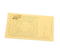 FONDOTIN Cartes de Prière Délicates Or avec Versets Bibliques pour Maison et Lieux de Culte Cartes Encouragement et Gratitude Cadeau Religieux Spécial pour Femmes et Hommes