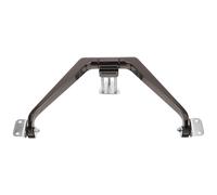 FONDOTIN Charnière Réglable en Aluminium Noir pour Appui-tête de Canapé - Accessoire Métallique Robuste pour Réglage D’Angle du Coussin Dossier - Pièce de Quincaillerie Compatible