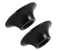 FONDOTIN Clips de Fixation en Alliage d'Aluminium 8 MM pour Roulette de Fauteuil Roulant Lot de 2 Pièces Clip de Stabilisation Noir Accessoire de Butée de Roue pour Maintien Sécurisé et