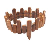 FONDOTIN Clôture Décorative pour Jardin Bordure De Jardin Polyvalente pour Délimiter Pelouses Et De Fleurs Facile à Assembler Entretenir