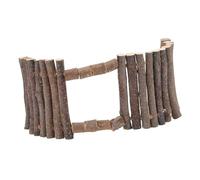 FONDOTIN Clôtures en Bois pour Petits Animaux De Compagnie Accessoire pour Broyer Les Dents pour Hamsters Tortues Reptiles Utilisation en Magasin