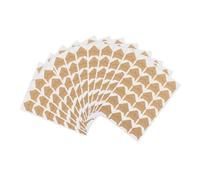 FONDOTIN Coins Photo Autocollants en Kraft 12 Feuilles de 24 Coins par Feuille Protection D’Angle pour Albums Photo et Scrapbooking Autocollants Auto-Adhésifs Supports D’Angle pour