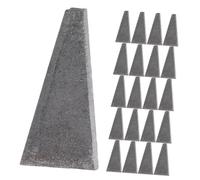 FONDOTIN Coins Triangulaires en Métal pour Abattage et Fendage, Cale de Montage Petite Taille, Outils de Menuiserie, Kit 30 Pièces, Usage Forestier et Bricolage Professionnel