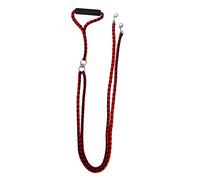 FONDOTIN Collier Tressé À Double Tête pour Chien 1 Pièce Corde Tressée À La Main pour Lextérieur