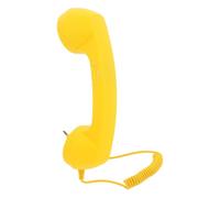 FONDOTIN Combiné Téléphonique Rétro Microphone Filaire pour Ligne Fixe Remplacement de Casque Design Élégant et Clair Usage Simple pour Téléphone Fixe et Smartphone