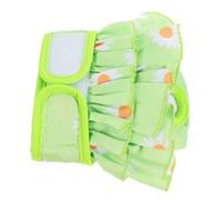 FONDOTIN Couches-Culottes Hygiéniques Lavables pour Chiens en Période, Taille S, Tissu Doux et Confortable, Réutilisables, Adaptées aux Chiennes Femelles, pour Voyages et Activités