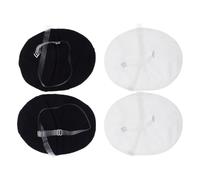 FONDOTIN Coussinet Anti-Transpiration pour Aisselles en Polyester 2 Paires Réutilisables Absorbant et Rapide à Sécher Portable et Invisible Bretelles pour Sport et Activités Estivales