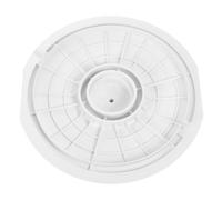 FONDOTIN Couvercle D'écumoire Rond en Abs Moyen Modèle pour Piscine Enterrée - Accessoire De Remplacement Anti-débris pour Entretien Facile Et Protection du Skimmer