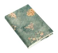 FONDOTIN Couverture de Imprimé Doré Réglable avec Poches Protège Cahier Étudiant Réutilisable et Décoratif pour Fournitures Scolaires