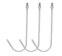 FONDOTIN Crochet pour Attraper les Poulets 3 Pièces, Outil de Capture pour Volailles, Pince à Cuisses de Poulet, Accessoire Agricole Robuste et Pratique pour Ferme et Ranch,