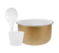 FONDOTIN Cuiseur Riz Alliage Aluminium Cuve Intérieure Antiadhésive pour Autocuiseur Électrique Accessoire Multifonction pour Cuisson Riz Soupe et Gâteau