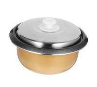 FONDOTIN Cuve Antiadhésive pour Cuiseur Riz Électrique avec Couvercle Pot Intérieur de Remplacement avec Mesure Intégrée pour Cuisson Familiale Facile
