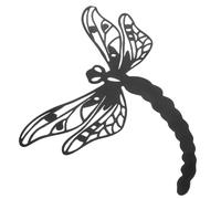 FONDOTIN Décoration De Jardin Métal Décoration Murale Insecte Art Mural Fer Pour Extérieur