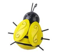 FONDOTIN Décoration Murale Métallique Abeille Ornement De Jardin Pendentif Mural Décoration Intérieur Accroche Murale Décor Pour Chambre