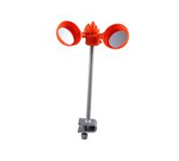 FONDOTIN Dispositif Éolien Réfléchissant Oiseaux Durable pour Jardin et Ferme Protection des Cultures et Décoration Extérieure