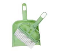 FONDOTIN Ensemble De Petits Balais pour Cage Balai De Nettoyage Multi-usages Pelle À Poussière Nettoyeur Portatif pour Cage d'animaux Mini-Fourniture Portable