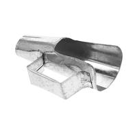 FONDOTIN Entonnoir Métallique à Large Ouverture avec Poignée Entonnoir Cuisine Résistant Haute Température pour Transfert Huile Aliments Solides et Liquides Outil Polyvalent de Mise Sachet