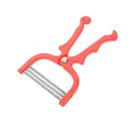 FONDOTIN Épilateur Facial Manuel à Ressort Rouge Épilation Visage Femme Zones Sensibles Lèvres Joues Menton Format Portable Pratique Pour Voyage