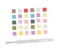 FONDOTIN Éponge Nail Art Douce pour Ongles Mini Bloc Carré Outil Manucure pour Dégradé Couleur Lot avec Applicateur Accessoires Ongles DIY