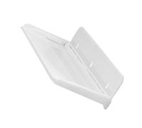 FONDOTIN Étagère de Lit Pliante Murale Blanche Rangement Pratique et Décoratif pour Chambre et Dortoir Support Robuste pour Téléphones et Accessoires Au Chevet