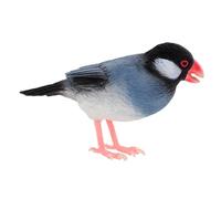 FONDOTIN Figurine Oiseau Décorative PVC Ornamental Small Bird Model pour Décoration de Bureau et Jardin Apprentissage Cognitif des Garçon Fille