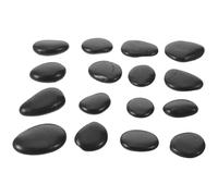 FONDOTIN Galets de Cuisson Naturels 1 Kg en Pierre pour Barbecue Extérieur et Intérieur Pierre à Barbecue pour Griller Steaks de Jardin Polyvalente Entretien Facile