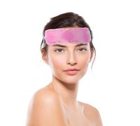 FONDOTIN Gel Ice Head Wrap With Adjustable Strap Reusable Cold And Hot Compress For Adults Cooling Headband For Headaches And Fever Relief Durable PVC Gel Pack Couleur Couleur Aléatoire