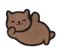 FONDOTIN Griffoir Mural pour Chat Carton Ondulé De Canapé Grattoir Intérieur pour Satisfaire Instinct Naturel De Grattage Félins Modèle Ours Mignon pour Préserver Meubles