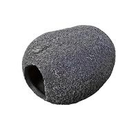 FONDOTIN Grotte De Cachette pour Reptiles Fonctionnelle en Résine Imperméable, Taille Moyenne De Pierre, Habitat Naturel pour Terrarium, Adaptée Aux Lézards Et Serpents