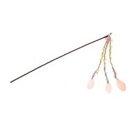FONDOTIN Interactive pour Chat avec Cloche Jouet Bois Simulant Une Branche Stimule Exercice Et Le pour Moments De Jeu Et Interactivité