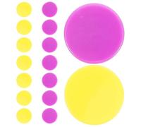 FONDOTIN Jetons de Comptage Colorés 19 Mm en Plastique 200 Pièces pour Apprentissage Mathématique, Marqueurs Jeu de Société Garçon et Filles, Puces Éducatives pour Tri et Calcul