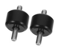 FONDOTIN Jeu de 2 Roues Universelles en Plastique pour Aspirateur, Roulettes de Remplacement Silencieuses, Compatibles Plusieurs Modèles, Protection des Sols, Pièces de Rechange